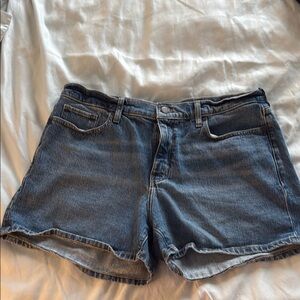 Banana Republic Mid-rise Blue Jean Shorts